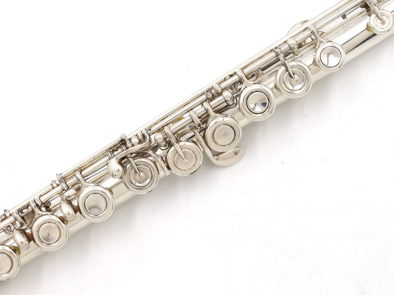 [SN 017720] USED YAMAHA / Flute YFL-451, head tube silver, all tampos replaced [09]