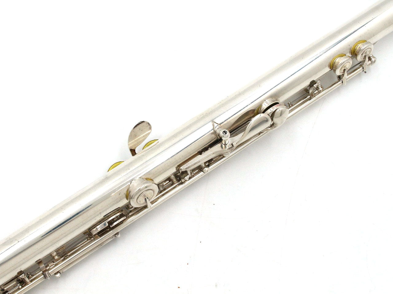 [SN 017720] USED YAMAHA / Flute YFL-451, head tube silver, all tampos replaced [09]