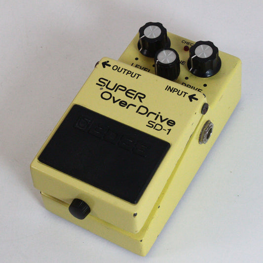 [SN 64300] USED BOSS / SD-1 SUPER Overdrive NEC C4558C [05]