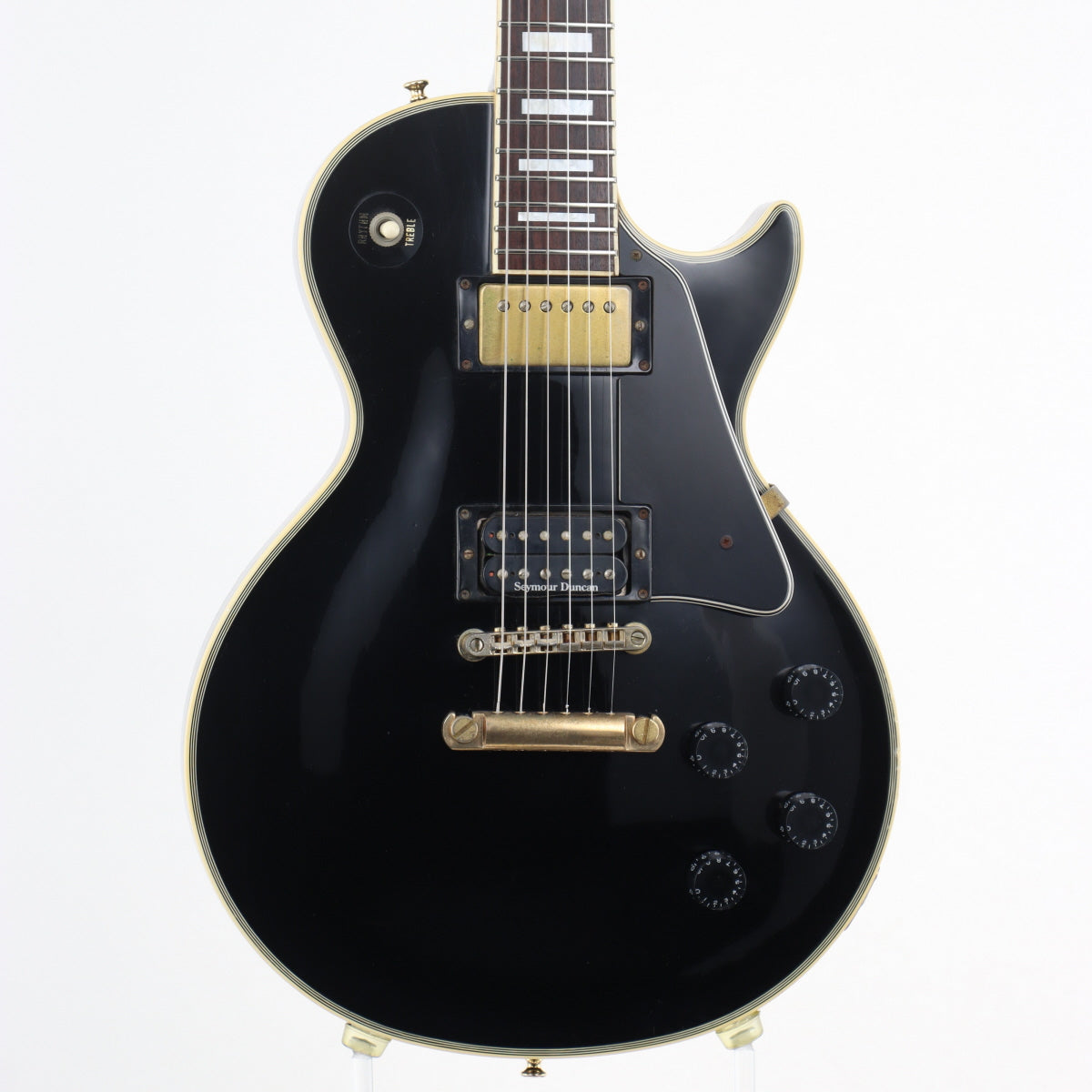 [SN G887171] USED Orville by Gibson / LPC Les Paul Custom MOD Ebony [11]