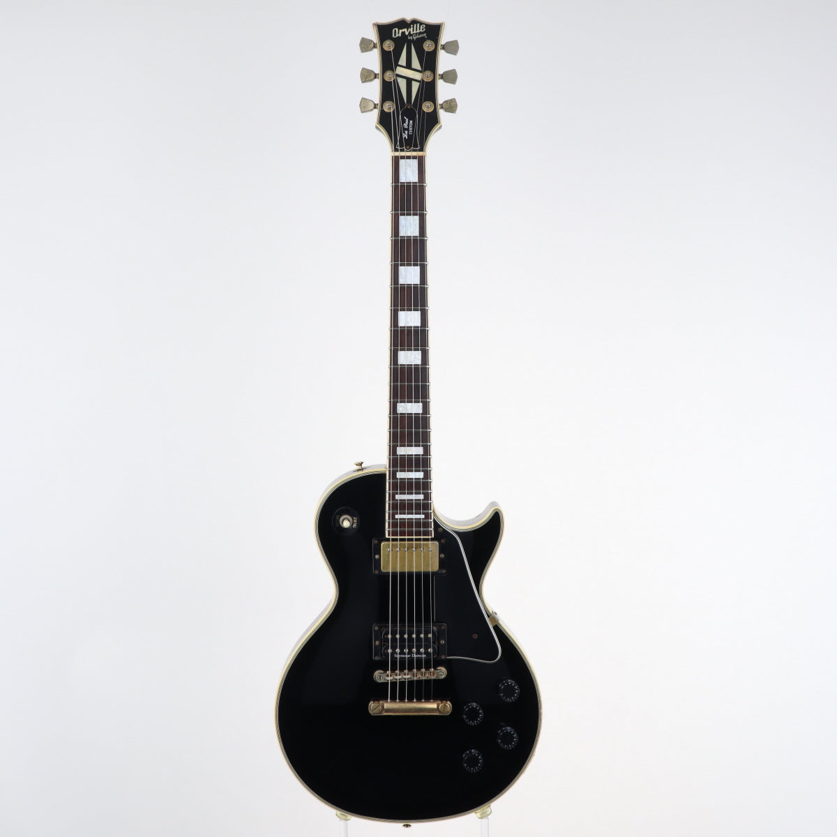 [SN G887171] USED Orville by Gibson / LPC Les Paul Custom MOD Ebony [11]