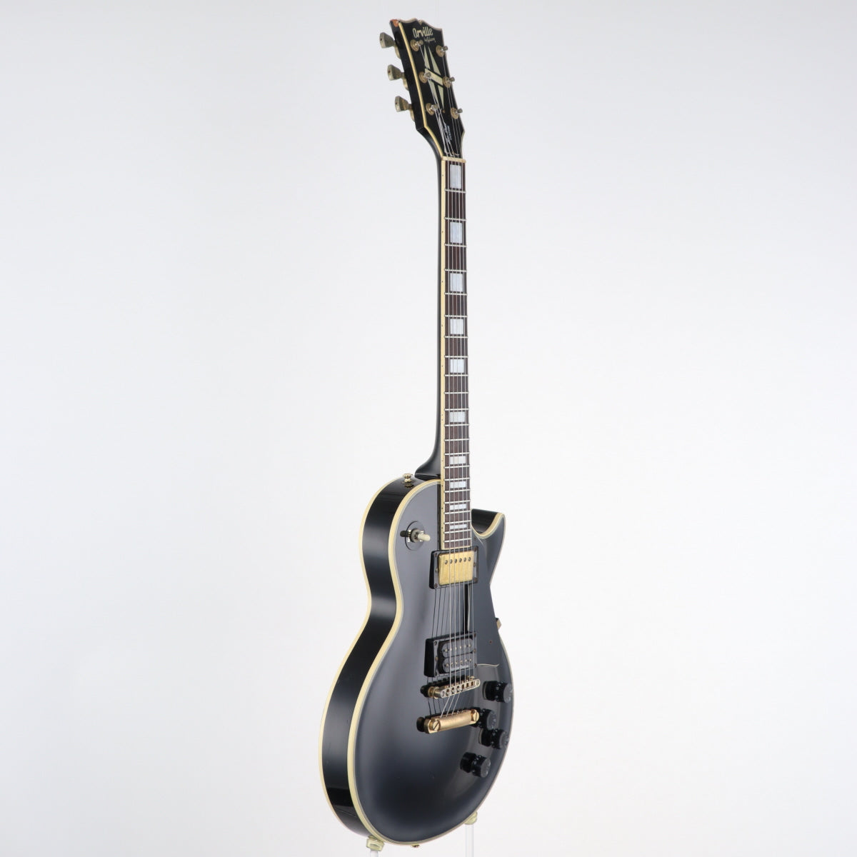 [SN G887171] USED Orville by Gibson / LPC Les Paul Custom MOD Ebony [11]