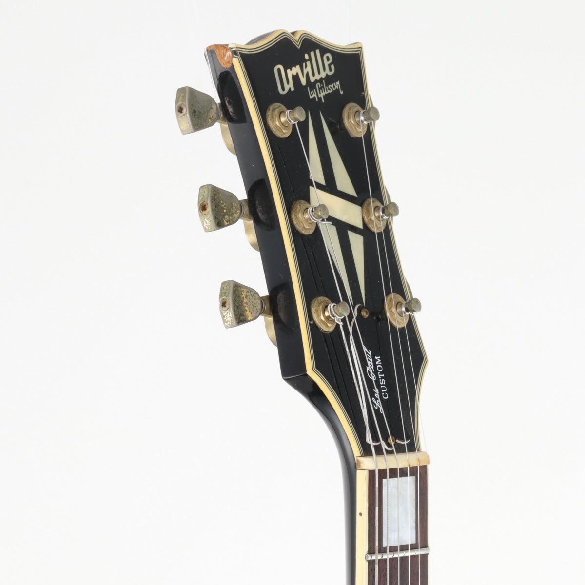 [SN G887171] USED Orville by Gibson / LPC Les Paul Custom MOD Ebony [11]