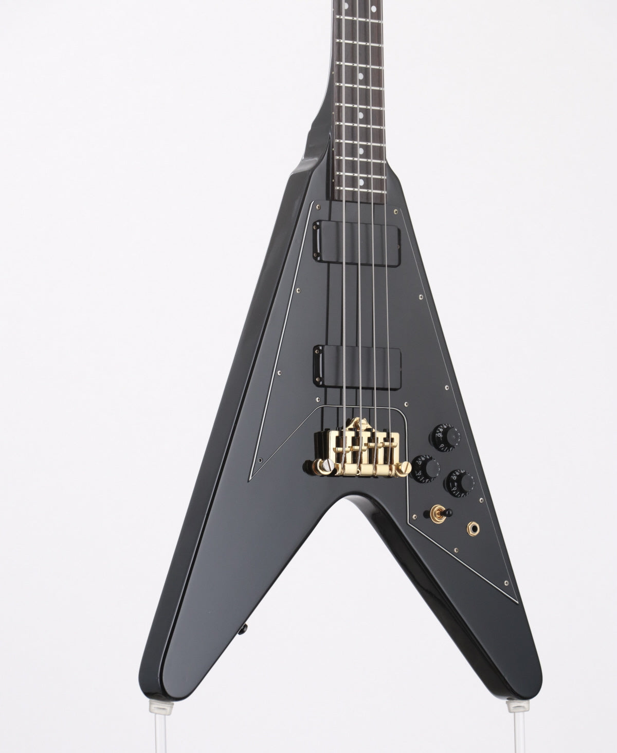 [SN U0011988] USED Epiphone / Flying V Bass Ebony 2000 [09]