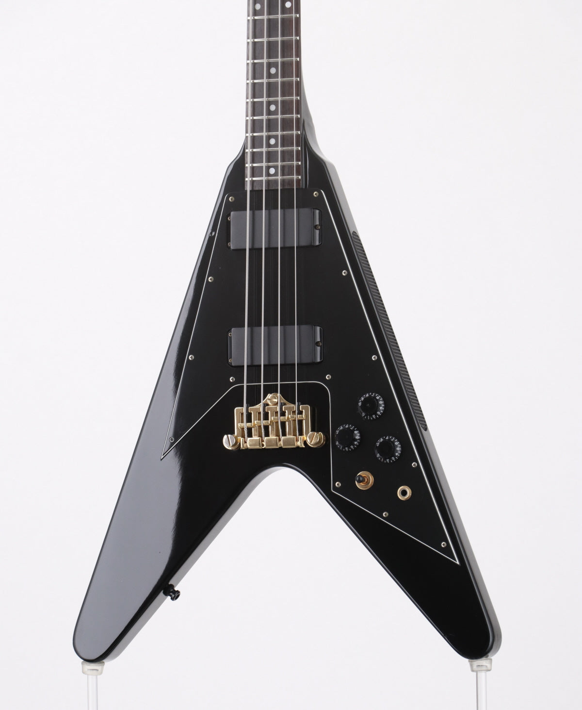 [SN U0011988] USED Epiphone / Flying V Bass Ebony 2000 [09]
