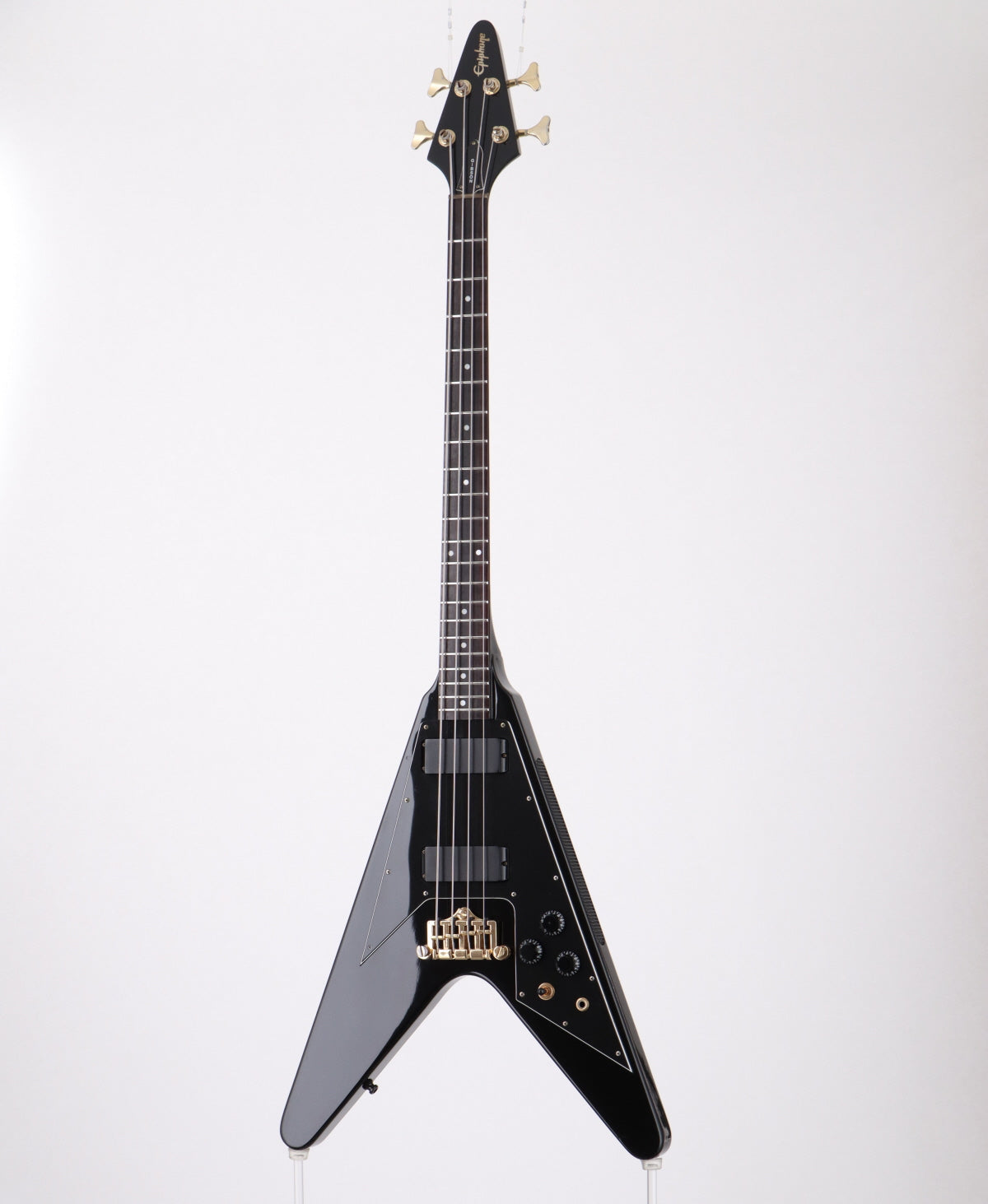 [SN U0011988] USED Epiphone / Flying V Bass Ebony 2000 [09]