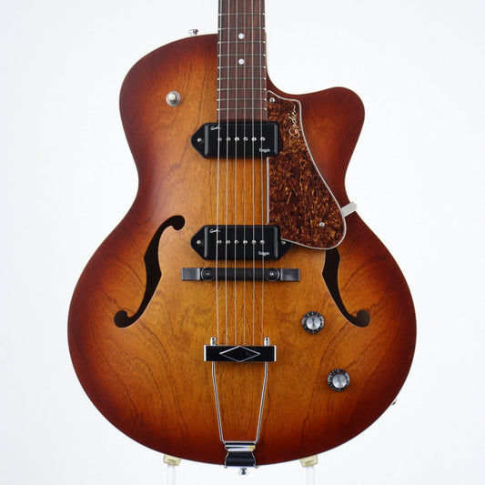 [SN 050987000447] USED Godin / 5th Avenue CW Kingpin II Cognac Burst [11]
