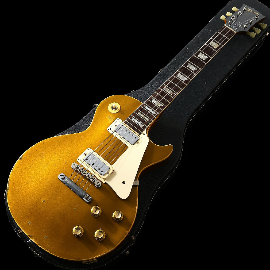 [SN 953424] USED GIBSON USA / LesPaul Deluxe Gold Top 1971 [03]
