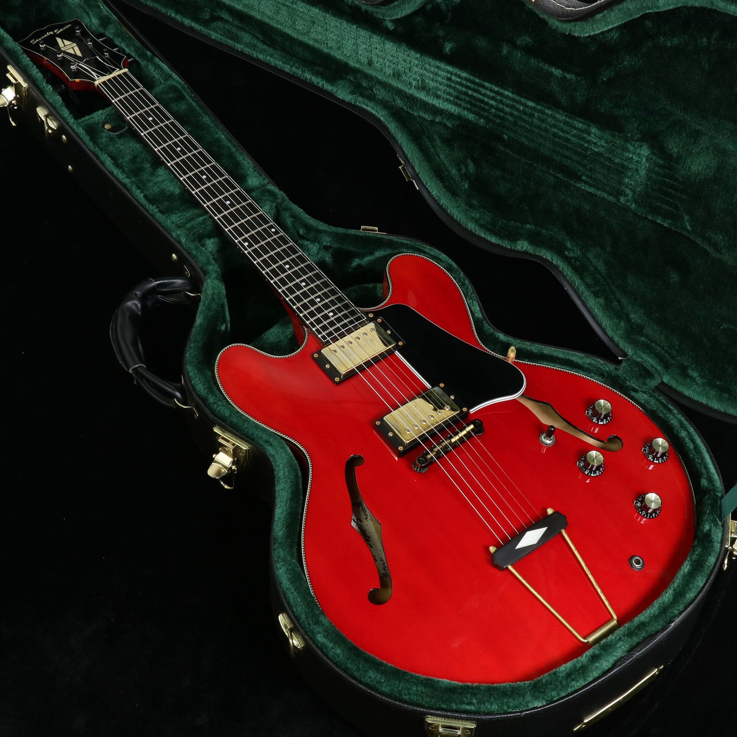 [SN 11172] USED Seventy Seven Guitars / Exrubato-Jazz H RED [2.88kg] Seventy Seven Guitars Full Acco [08]