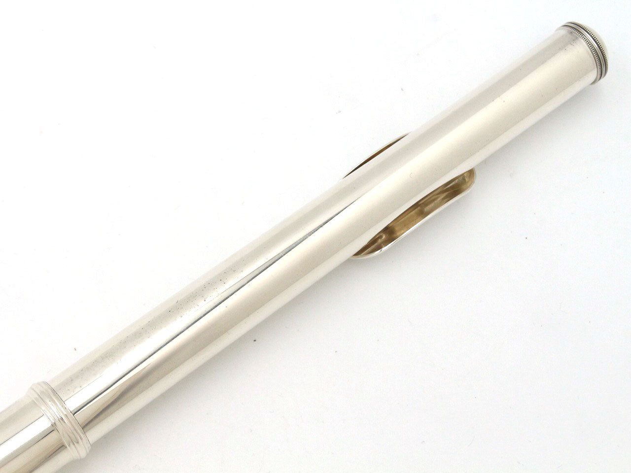 [SN 009700] USED YAMAHA / Flute YFL-514, head tube silver, all tampos replaced [09]