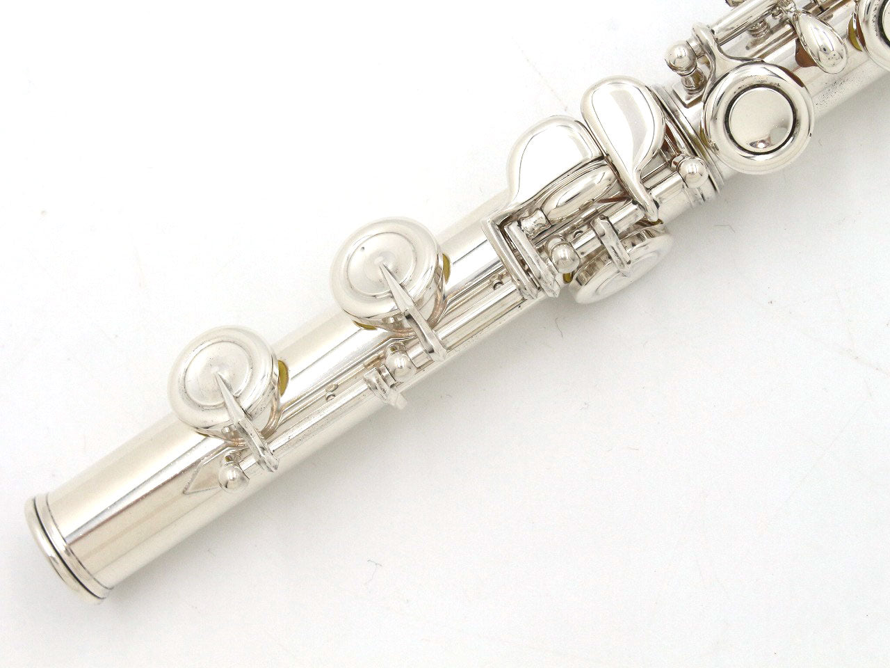 [SN 009700] USED YAMAHA / Flute YFL-514, head tube silver, all tampos replaced [09]