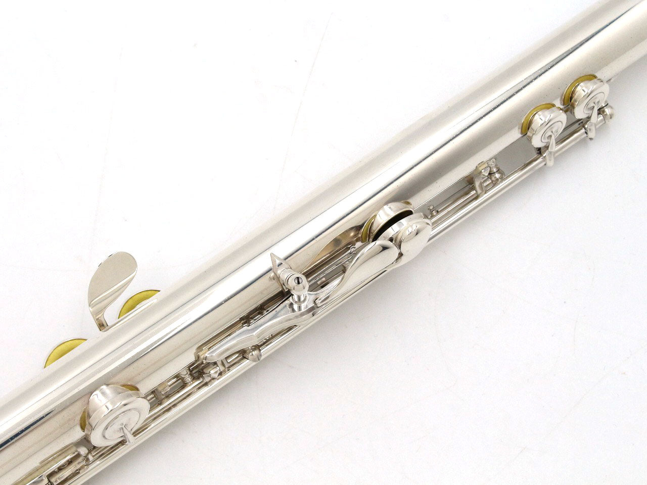[SN 009700] USED YAMAHA / Flute YFL-514, head tube silver, all tampos replaced [09]