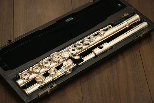 [SN 16430] USED ALTUS A13RE all silver flute [10]