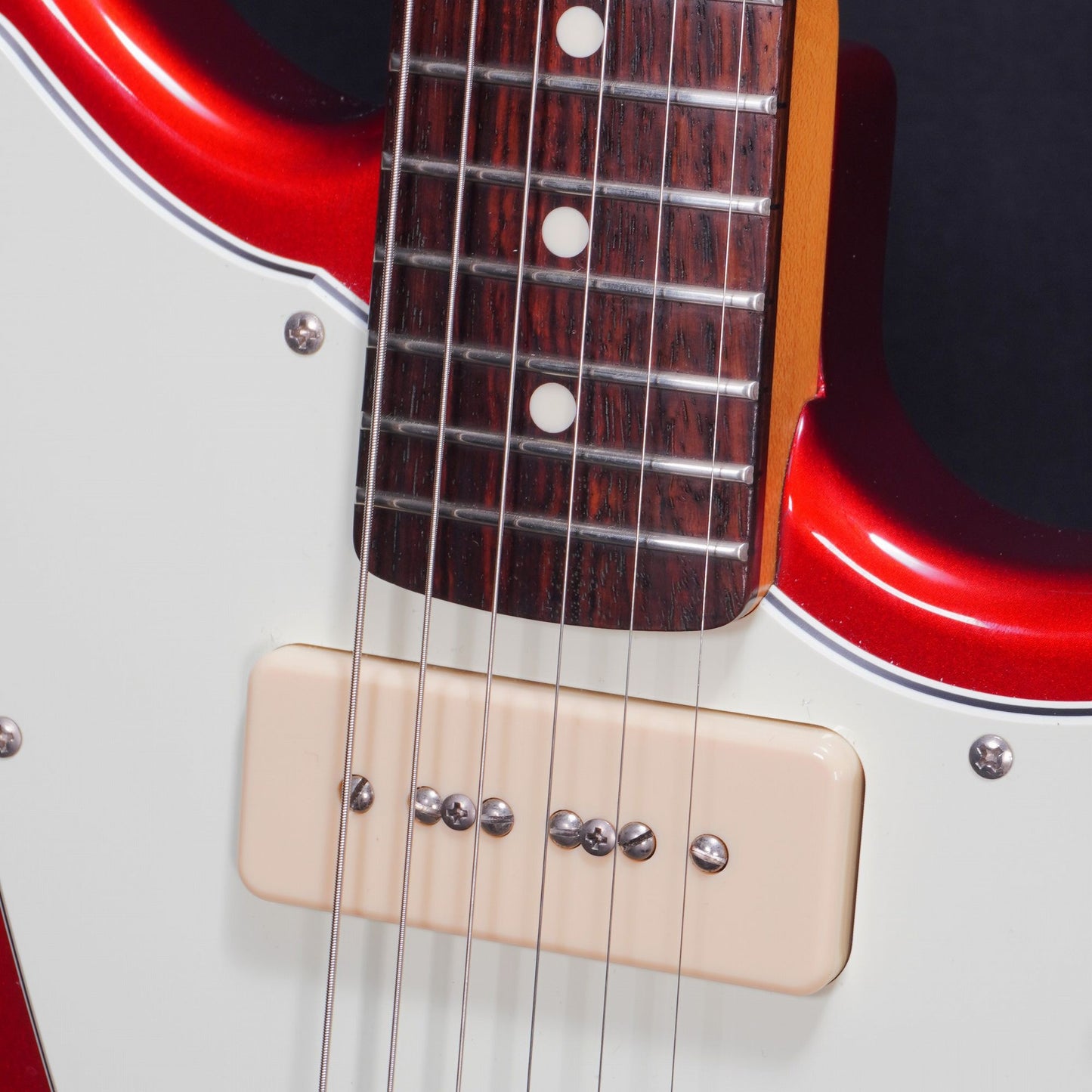[SN JD22024121] USED Fender / Jean-Ken Johnny Jaguar Candy Apple Red -2022- [04]