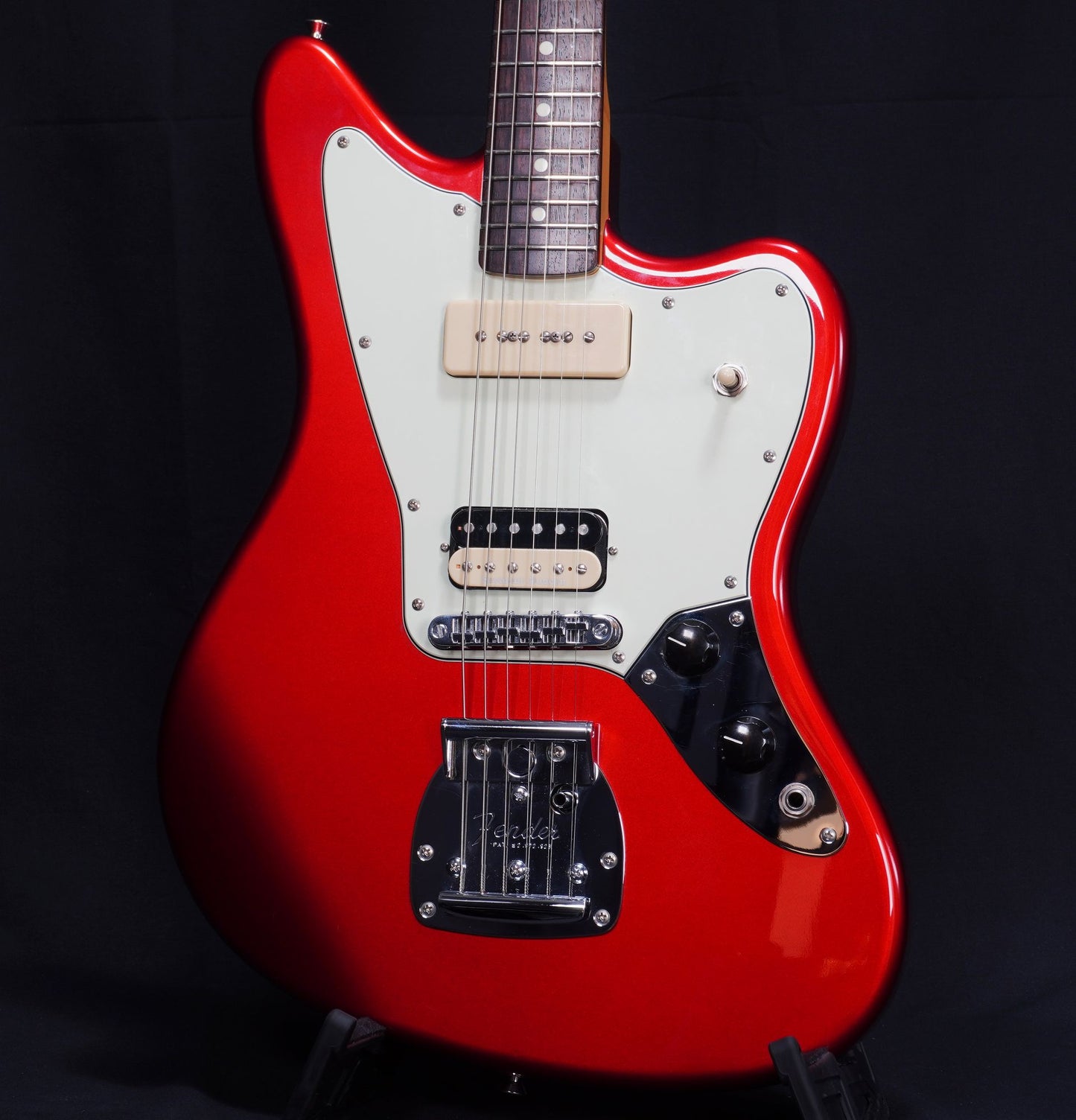 [SN JD22024121] USED Fender / Jean-Ken Johnny Jaguar Candy Apple Red -2022- [04]