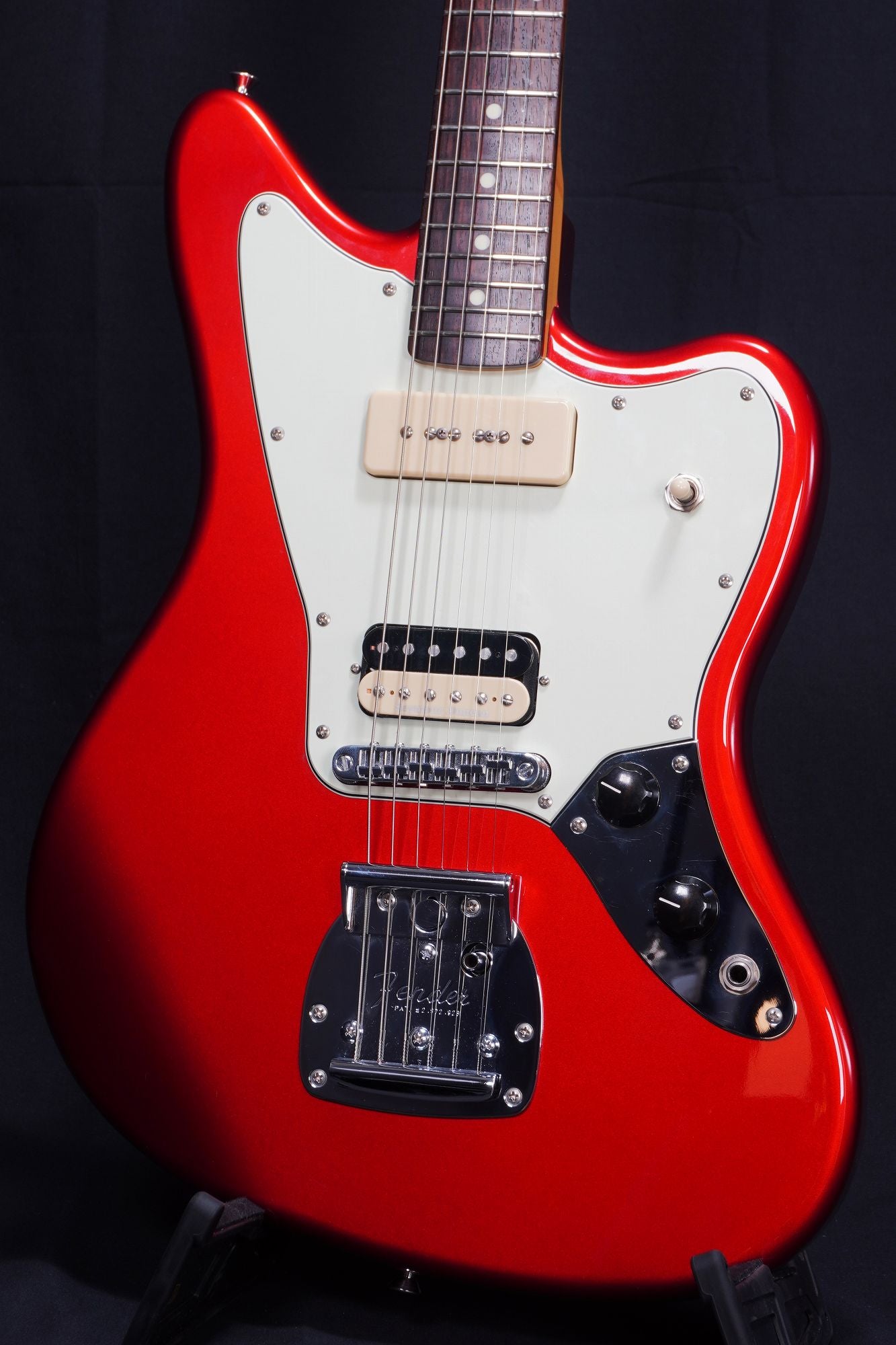 [SN JD22024121] USED Fender / Jean-Ken Johnny Jaguar Candy Apple Red -2022- [04]