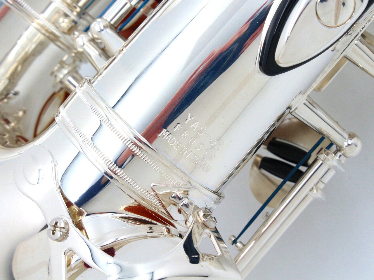 [SN F80319] USED YAMAHA / Alto saxophone YAS-62S 62NECK silver plated [20]