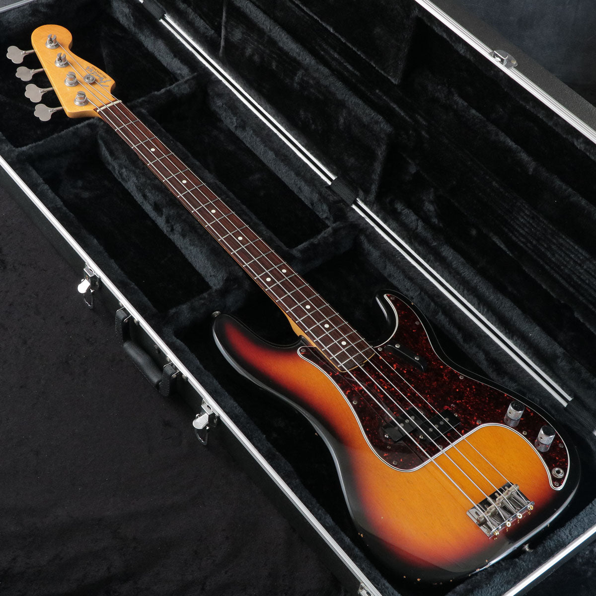 [SN V077642] USED Fender USA / American Vintage 62 Precision Bass 1994 3-Color Sunburst [03]