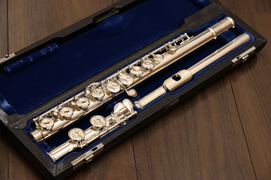 [SN 64794] USED MURAMATSU EX III CC Silver Head Flute [10]