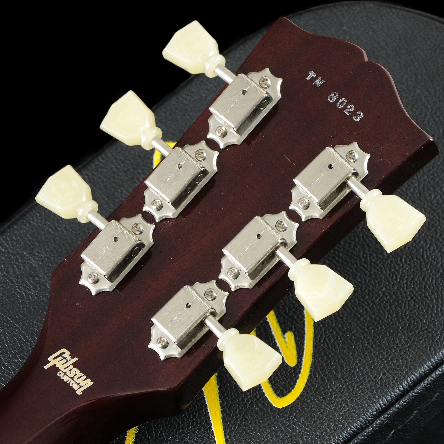 [SN TM 8023] USED GIBSON CUSTOM / Tak Matsumoto Les Paul Canary Yellow [03]