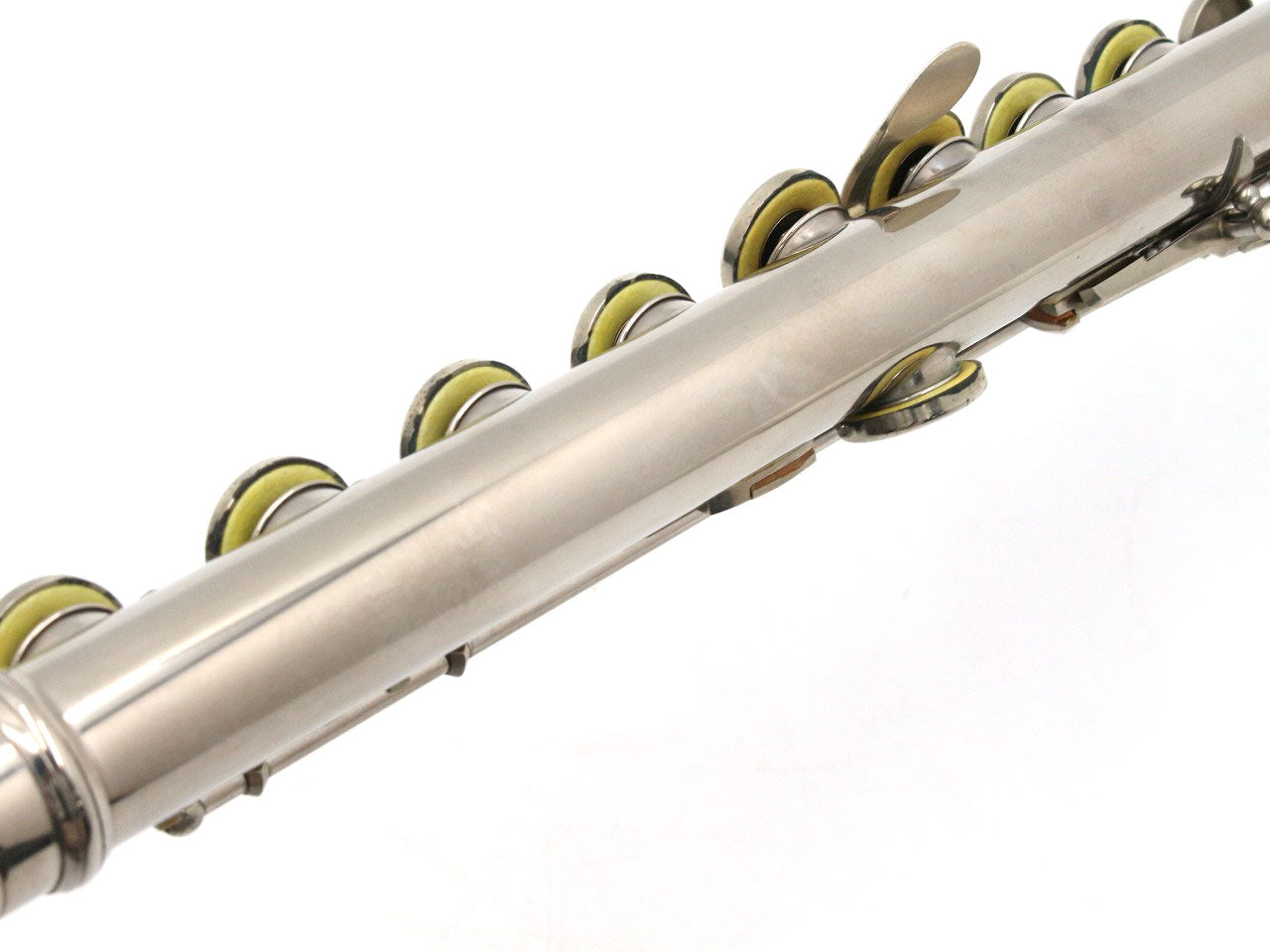 [SN Z6049] USED MURAMATSU / Flute M-85 Lip Plate Silver [09]