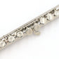 [SN Z6049] USED MURAMATSU / Flute M-85 Lip Plate Silver [09]