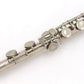 [SN Z6049] USED MURAMATSU / Flute M-85 Lip Plate Silver [09]