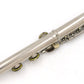 [SN Z6049] USED MURAMATSU / Flute M-85 Lip Plate Silver [09]