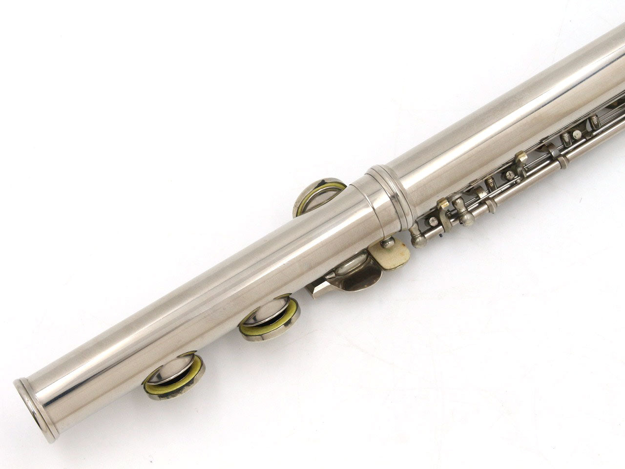 [SN Z6049] USED MURAMATSU / Flute M-85 Lip Plate Silver [09]