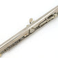 [SN Z6049] USED MURAMATSU / Flute M-85 Lip Plate Silver [09]