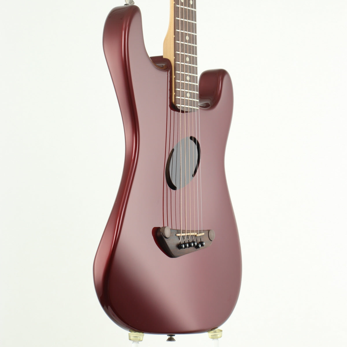 [SN MZ304764] USED Fender Mexico Fender / Deluxe Series Acoustasonic Stratcaster Candy Apple Red [20]