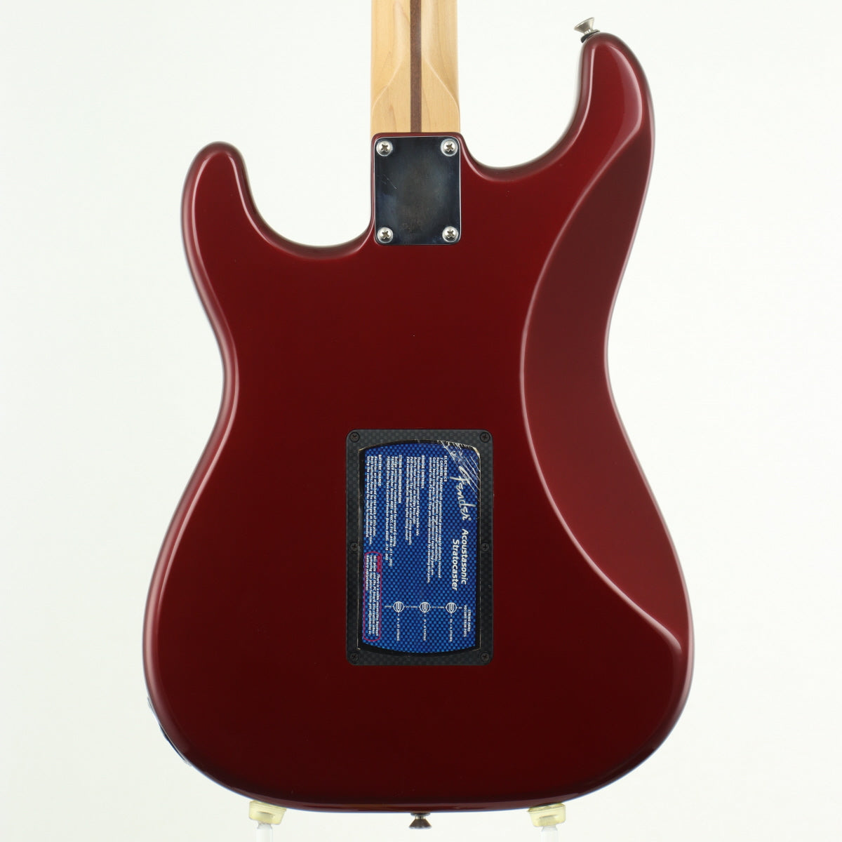 [SN MZ304764] USED Fender Mexico Fender / Deluxe Series Acoustasonic Stratcaster Candy Apple Red [20]