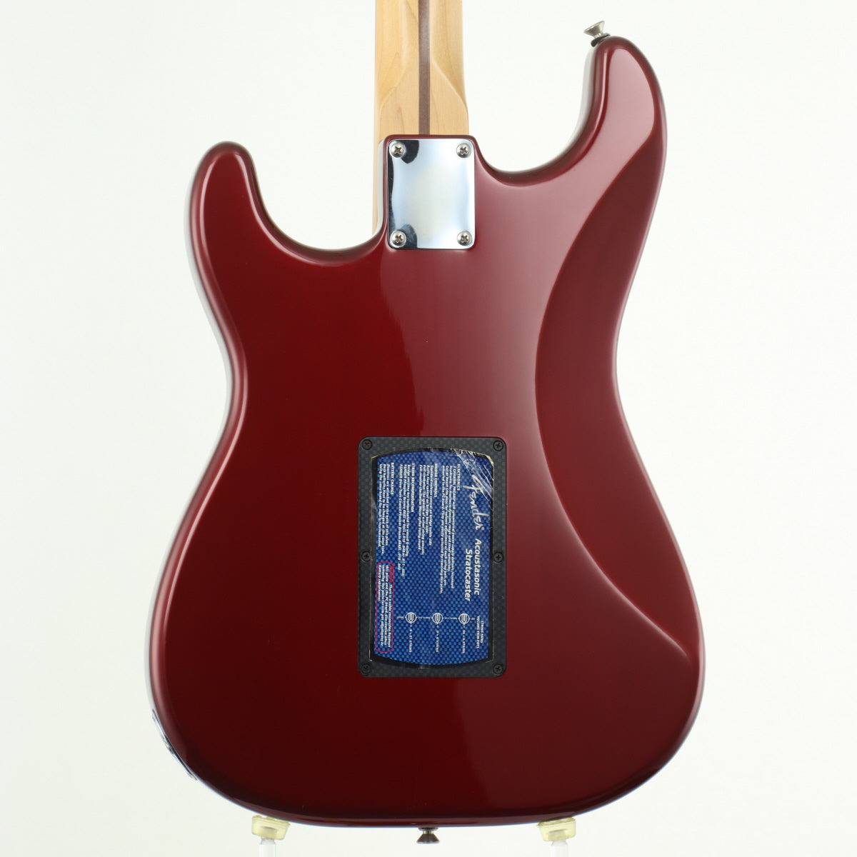 [SN MZ304764] USED Fender Mexico Fender / Deluxe Series Acoustasonic Stratcaster Candy Apple Red [20]