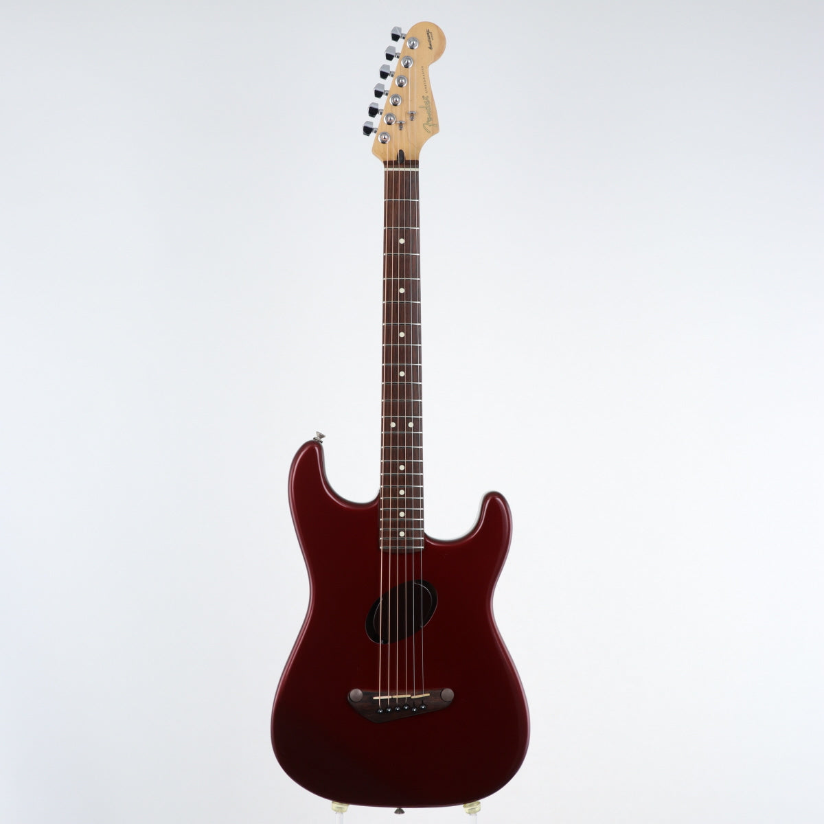 [SN MZ304764] USED Fender Mexico Fender / Deluxe Series Acoustasonic Stratcaster Candy Apple Red [20]