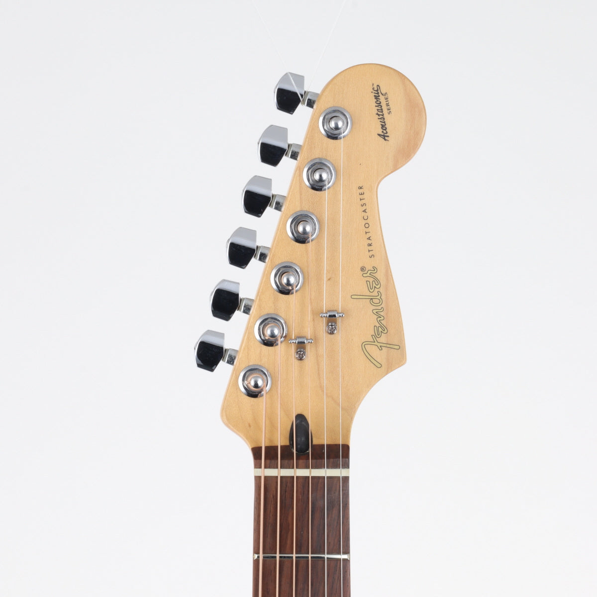 [SN MZ304764] USED Fender Mexico Fender / Deluxe Series Acoustasonic Stratcaster Candy Apple Red [20]