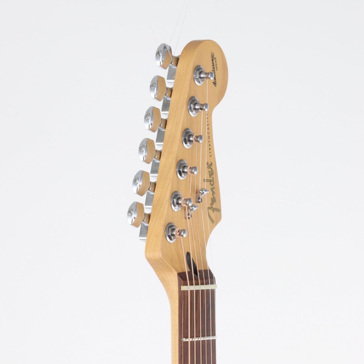 [SN MZ304764] USED Fender Mexico Fender / Deluxe Series Acoustasonic Stratcaster Candy Apple Red [20]