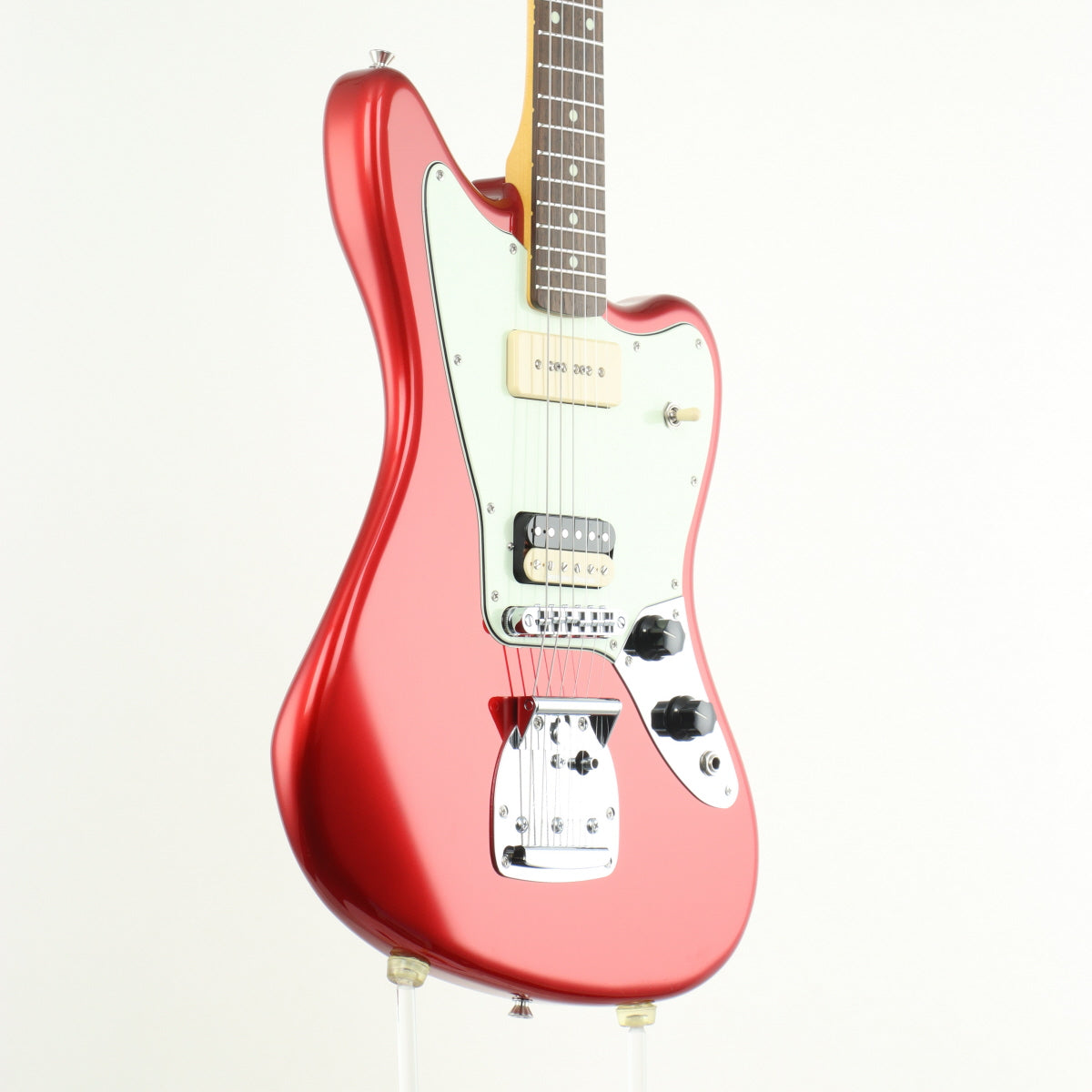 [SN JD24021591] USED Fender / Jean-Ken Johnny Jaguar Candy Apple Red [12]
