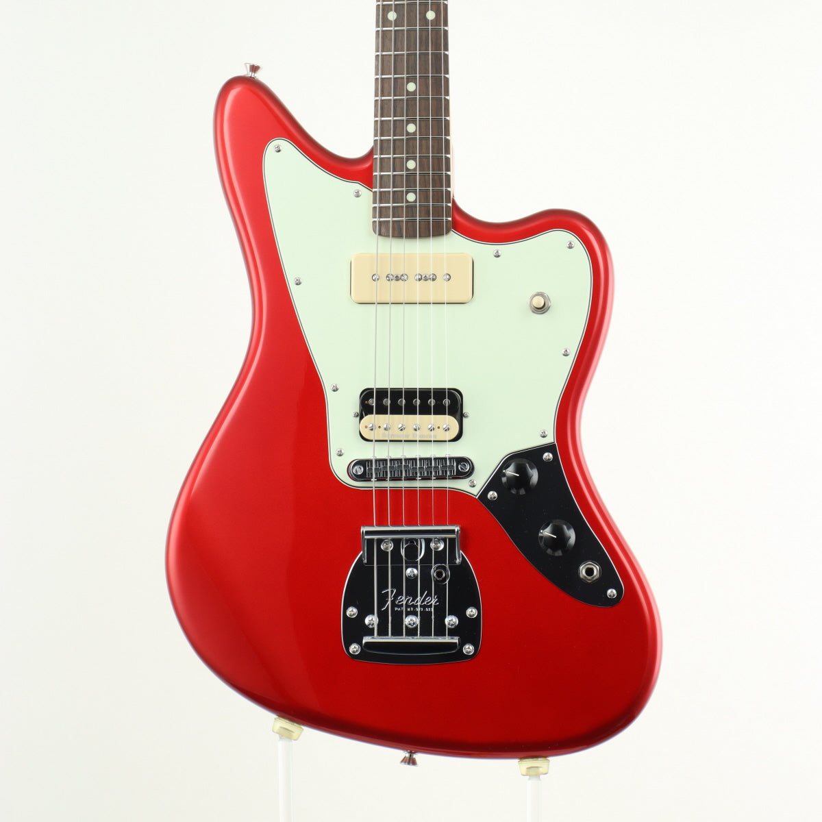 [SN JD24021591] USED Fender / Jean-Ken Johnny Jaguar Candy Apple Red [12]