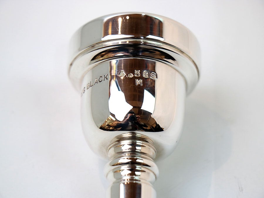 USED GREG BLACK / Greg Black TB MP 4.5GS-M Mouthpiece for thick trombone [10]