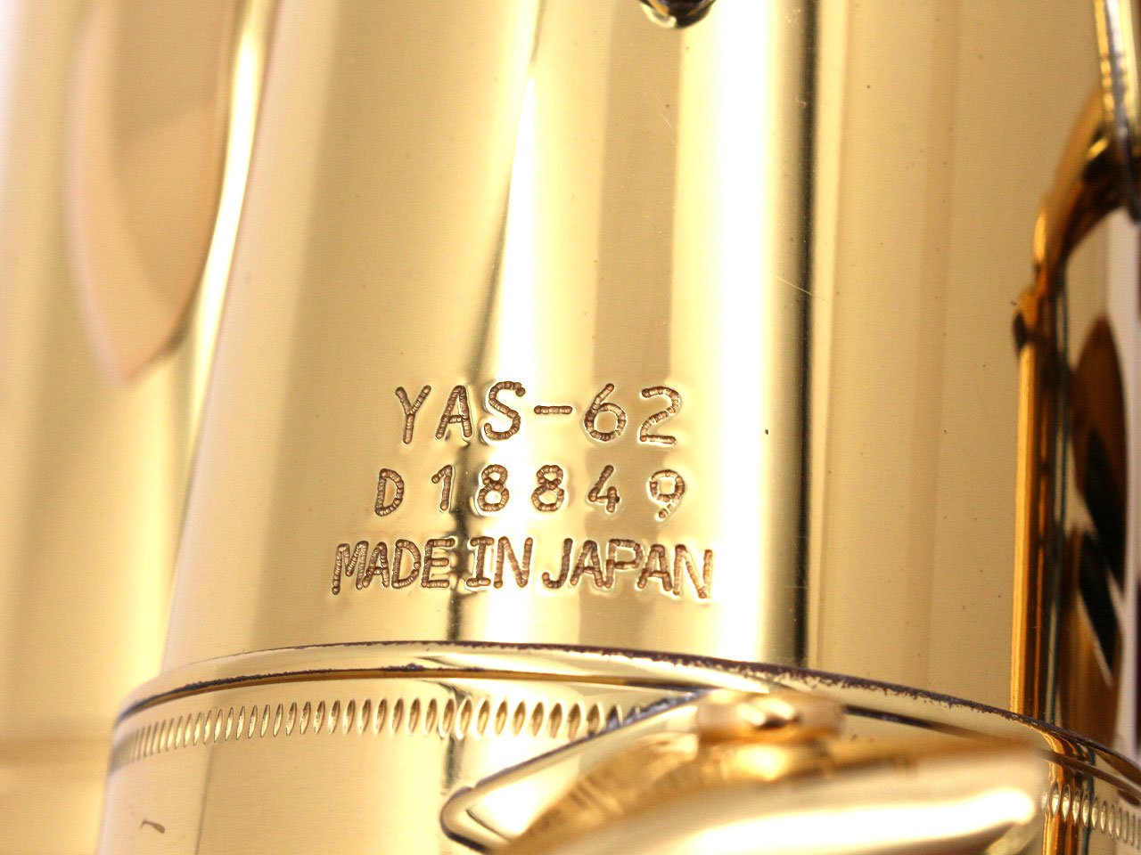 [SN D18849] USED YAMAHA / Alto Saxophone YAS-62 G1 Neck All tampos replaced [09]