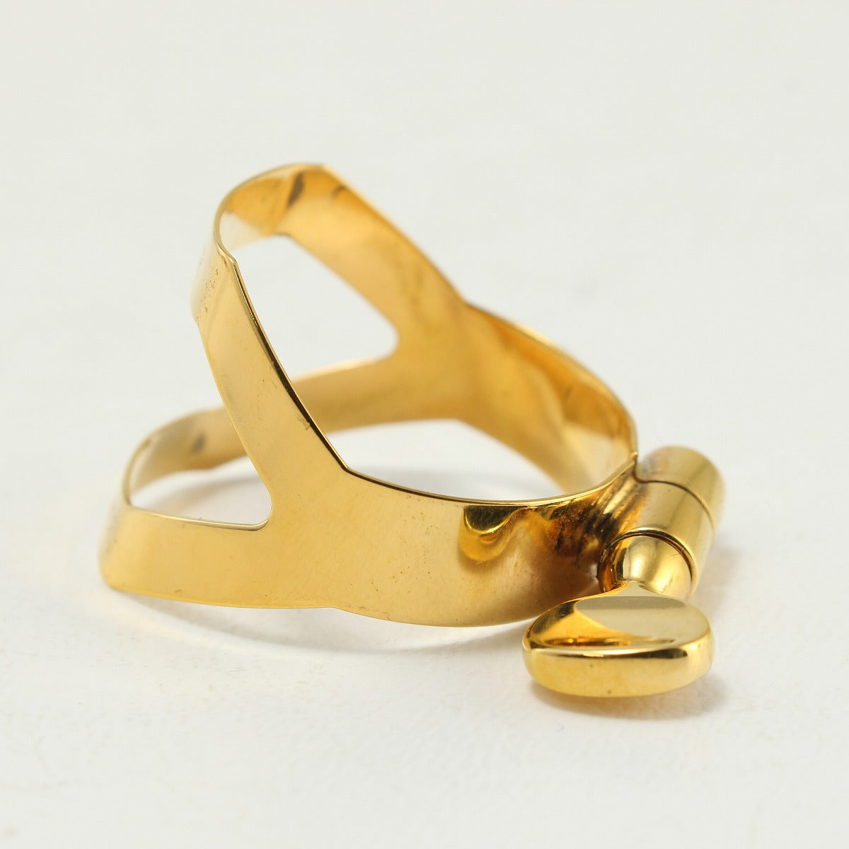 USED SELMER Selmer / Ligature for alto saxophone 1SCREW TYPE GP [03]