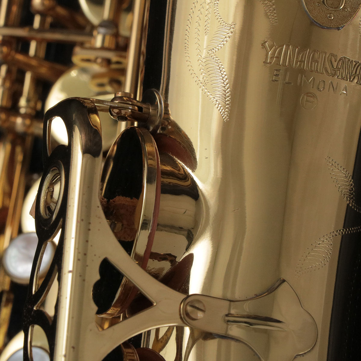 [SN 00121945] USED Yanagisawa Yanagisawa / Alto A-800 ELIMONA SN.00121xxx all tampos replaced [03]