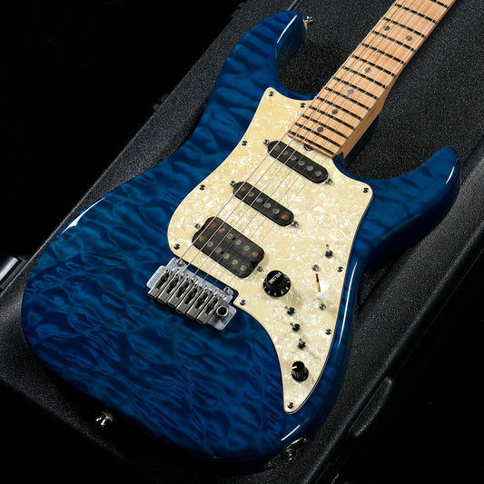 [SN 02019] USED JAMES TYLER / Studio Elite Full-Option QMT Transparent Blue 2002 [05]