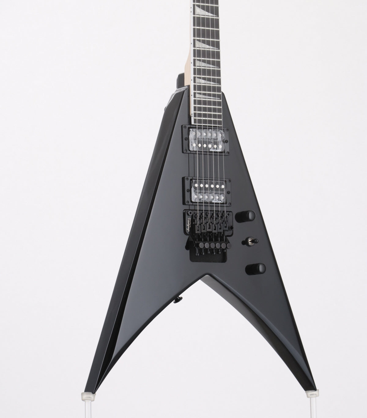 [SN CWJ2461963] USED JACKSON / JS32 KV AH FB Gloss Black [03]
