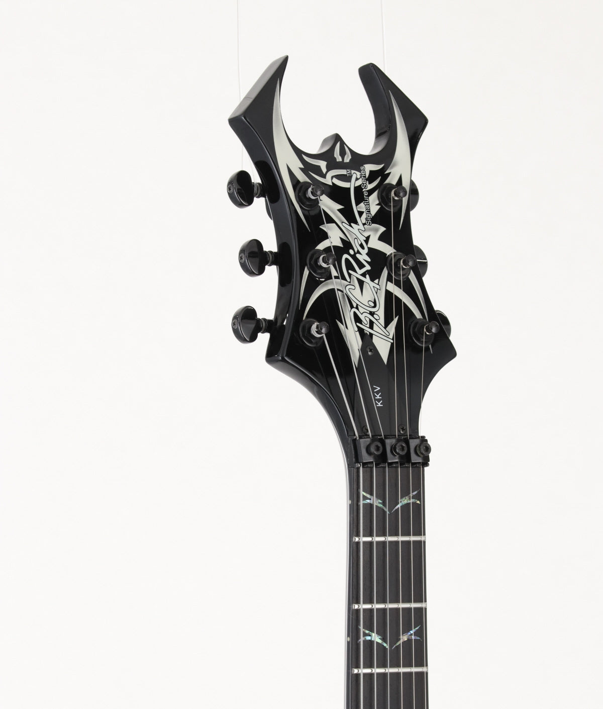 [SN P08070843] USED B.C.Rich / Kerry King Signature V KKSVGT Black w/White Tribal Graphic [3.80kg] BC Rich Kerry King [08]
