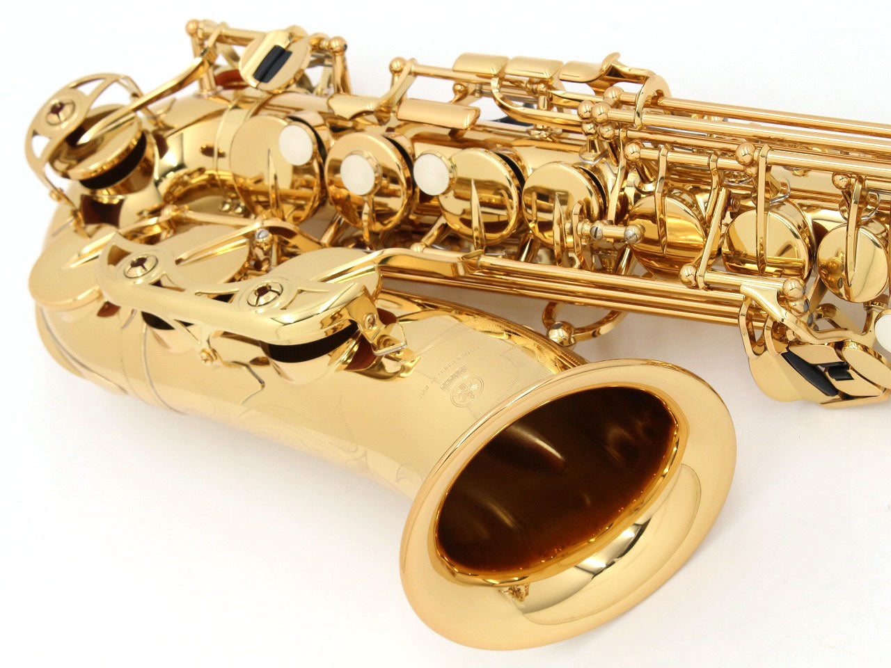 [SN N21267] USED YAMAHA / Alto saxophone YAS-480, current model, all tampos replaced [20]