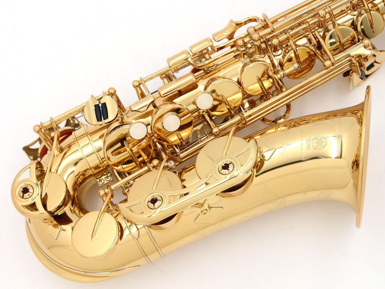 [SN N21267] USED YAMAHA / Alto saxophone YAS-480, current model, all tampos replaced [20]