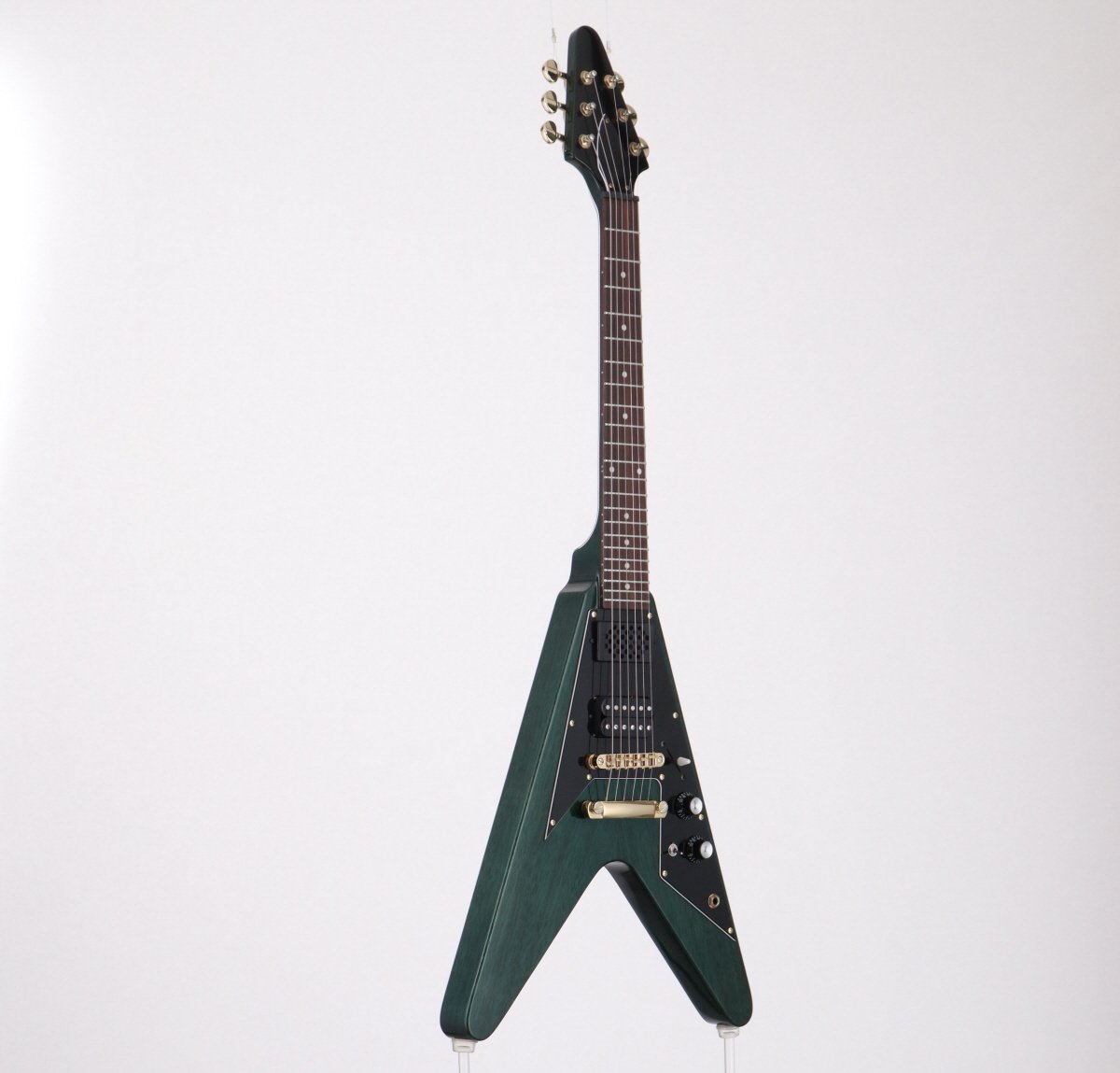 [SN 050] USED GrassRoots / Delight-V [2.94kg] GrassRoots Mini Guitar with Built-in Speaker [08]