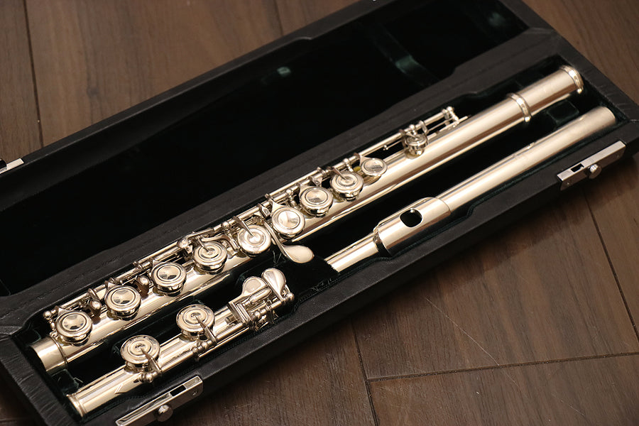 [SN 30259] USED PEARL / Pearl F-7750E silver flute [10]