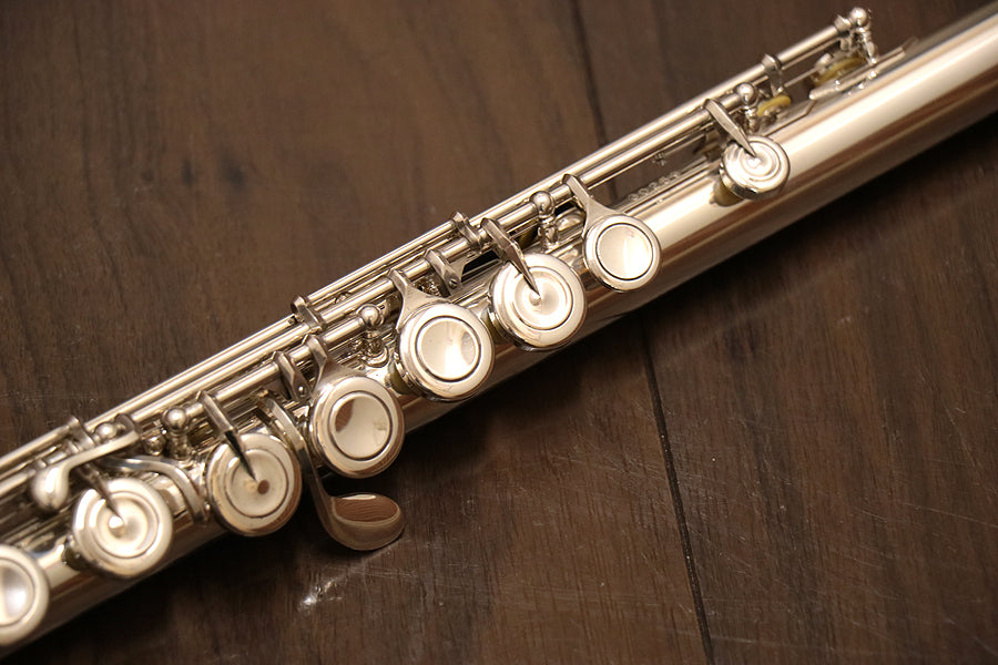 [SN 30259] USED PEARL / Pearl F-7750E silver flute [10]